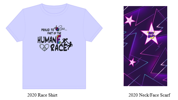 Shirt and Scarf for the 2020 race